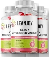 Leanjoy 3-bottle Keto plus ACV weight management gummy bundle