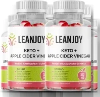 Leanjoy 6-bottle best-value Keto plus ACV gummy bundle